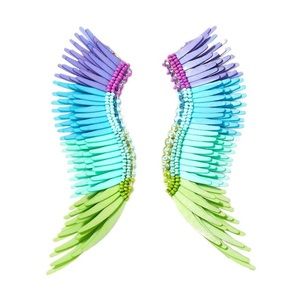 Mignonne gavigan multicolor wing earrings